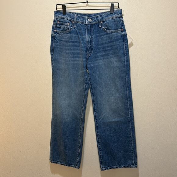 MOTHER The Bowie Rambler Zip Ankle Jeans - Under Pressure Size 29 - Picture 5 of 11